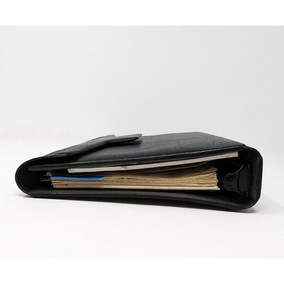 Vintage 90s Black Day Runner Planner Calendar 71872 - Picture 4 of 16